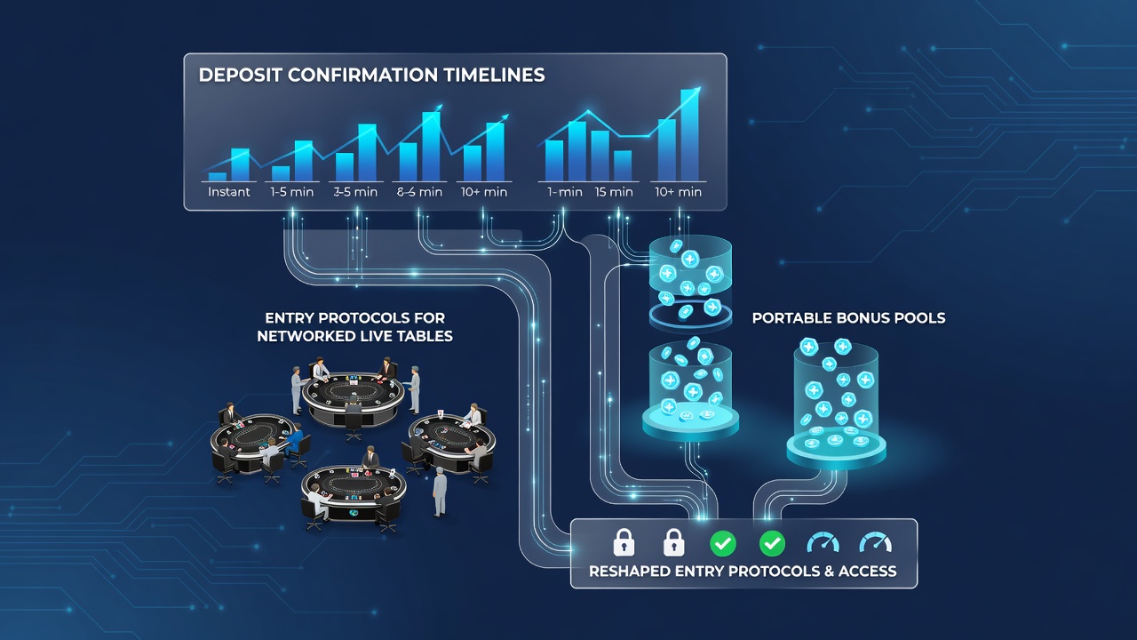 Networked live dealer tables showing real-time player entry interfaces across multiple platforms