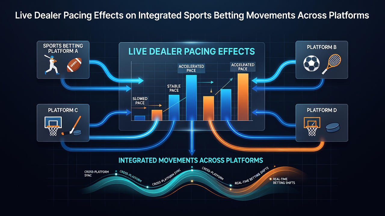 Live dealer table interface showing timing controls and integrated sports betting dashboard